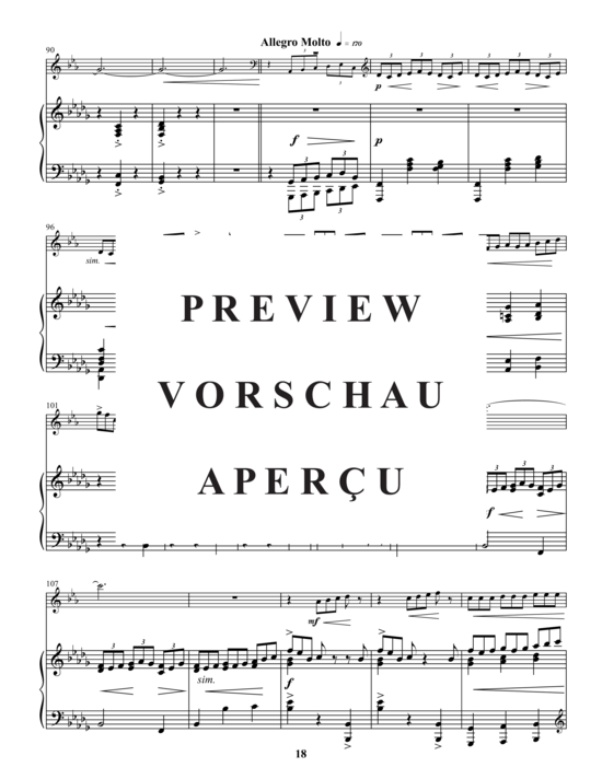 Produktgalerie: Seite 19 von 21 Sonata Nr. 1 , , (Trompete in B + Klavier)