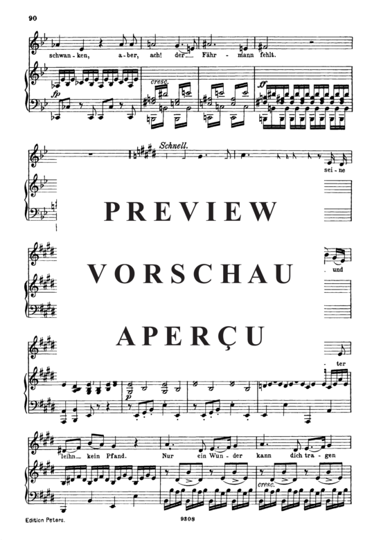 gallery: Sehnsucht D.636 Ach, aus dieses Tales Gründen , , (Gesang hoch + Klavier)
