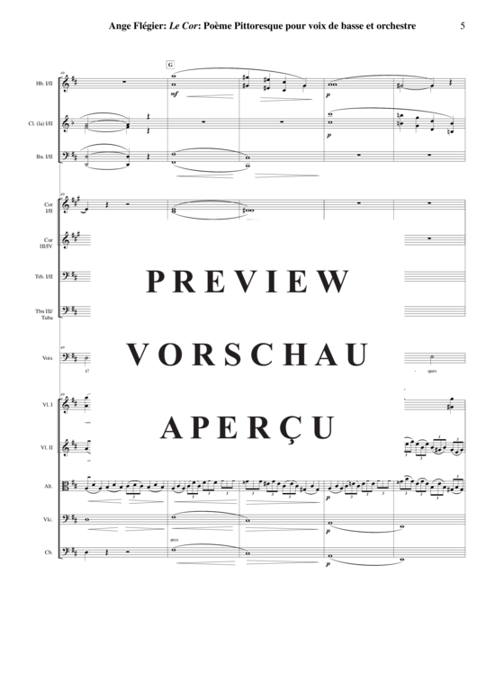 Product gallery: Page 6 of 21 Le Cor , , (Bass + Orchestra)