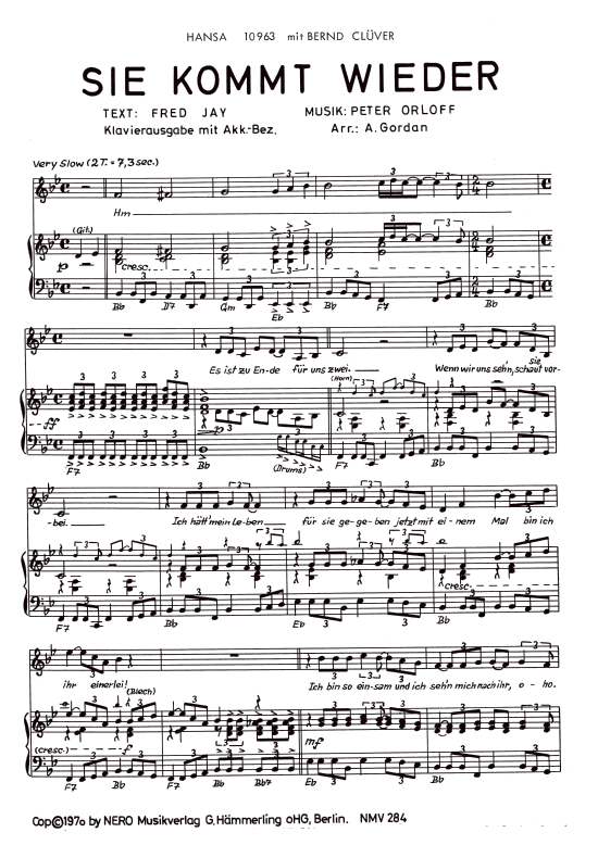 Produktbild zu: Sie kommt wiederBernd Clüver