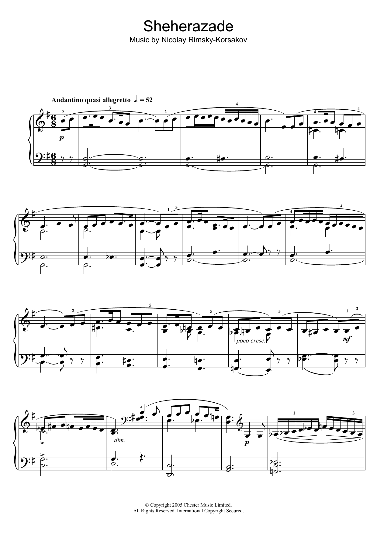 Product gallery: Page 1 of 1 Sheherazade, Nikolai Rimsky-Korsakov