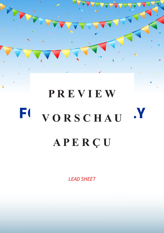 Product gallery: Page 2 of 4 For he´s a jolly good fellow (Gesang + Akkorde) , , Lead Sheet