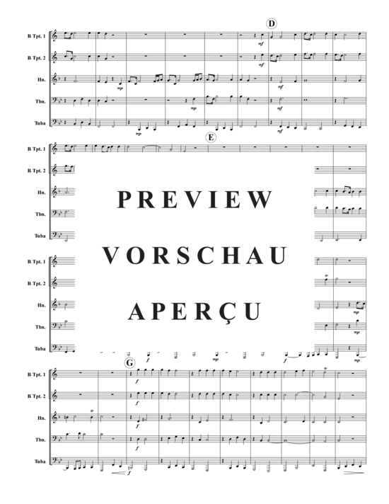 Produktgalerie: Seite 3 von 13 Voluntary Nr. 1 , , (Blechbläserquintett)