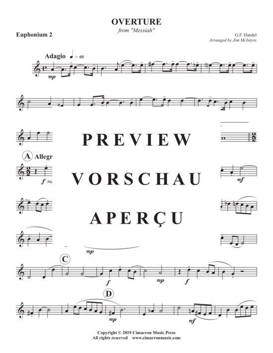 Product gallery: Page 13 of 18 Overture , , (Tuba Quartett EETT)