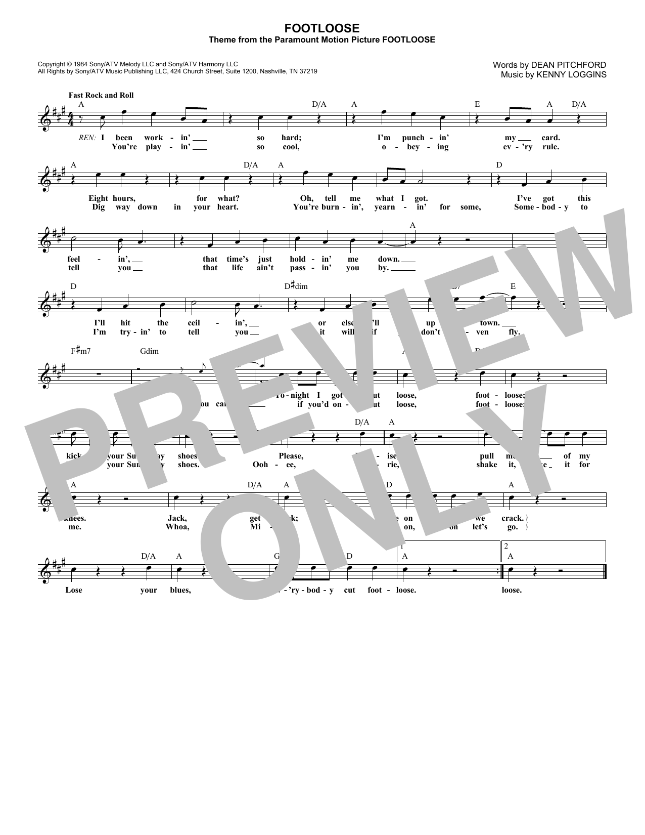 Product picture to: Footloose