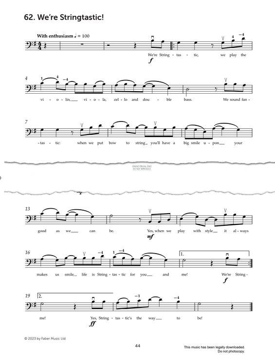 Produktgalerie: Seite 1 von 1 We're Stringtastic, Mark Wilson, Klavier, Kontrabass