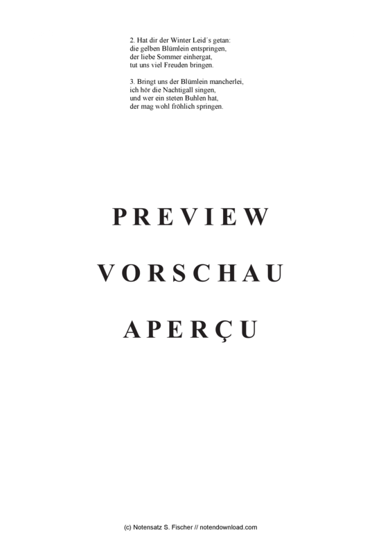 Produktgalerie: Seite 3 von 3 Ach Sorg, du mußt zurücke stan , , (Gemischter Chor)