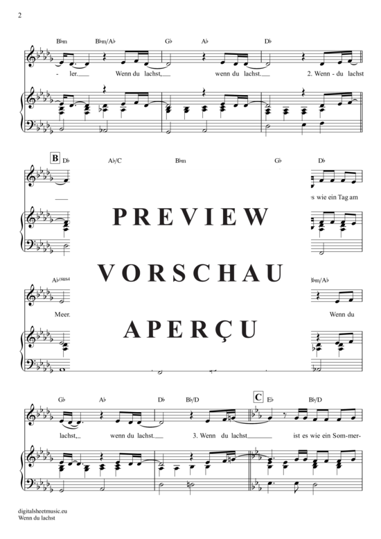 gallery: Wenn Du Lachst , Fischer, Helene, (Klavier + Gesang)