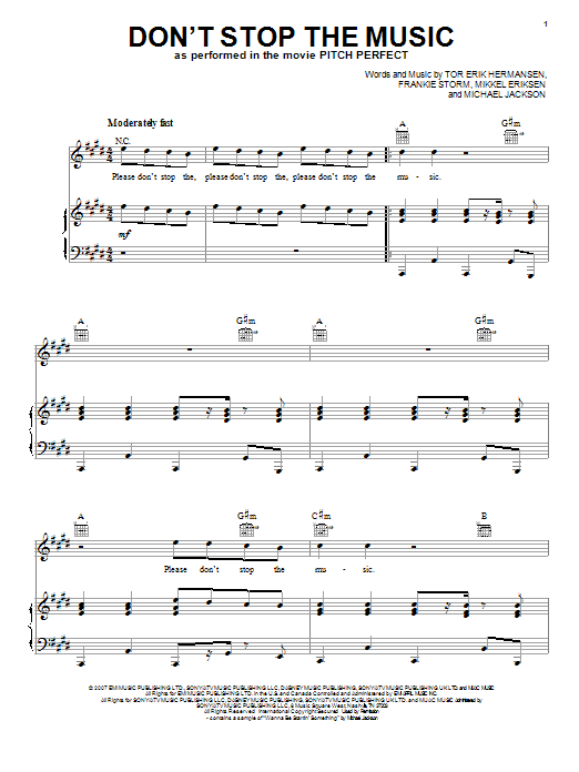 Produktbild zu: Don't Stop The Music