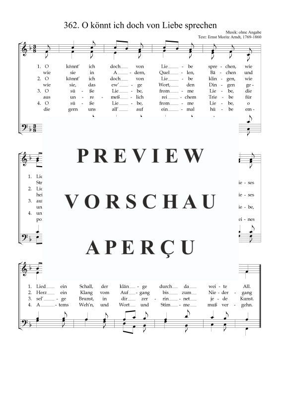 Produktbild zu: O könnt ich doch von Liebe sprechenAnonym um 1924