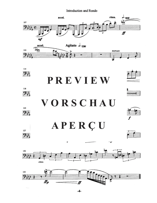 Produktgalerie: Seite 19 von 19 Introduction and Rondo , , (Tuba + Klavier)