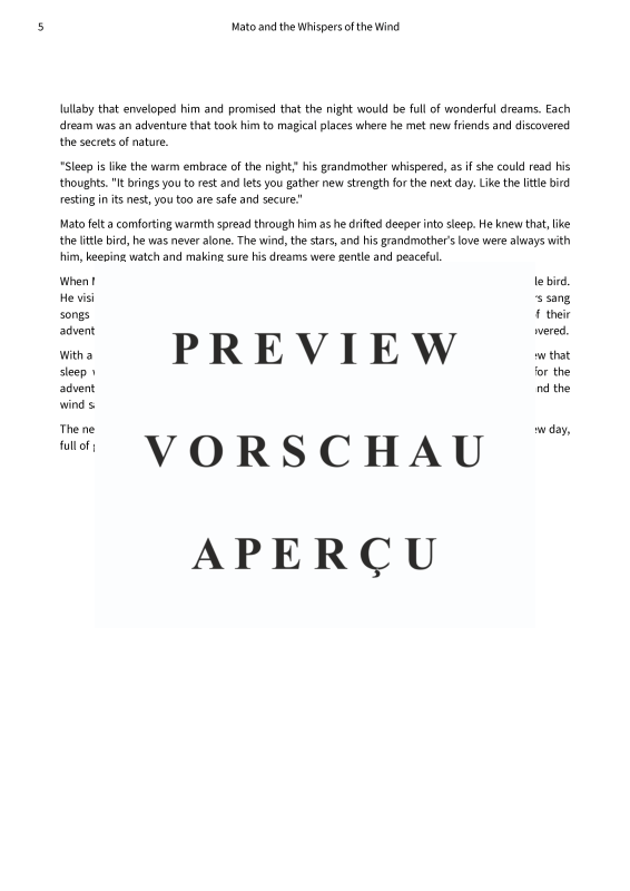 Produktgalerie: Seite 7 von 9 Mato and the Whispers of the Wind - A Night of Stories and Dreams with Grandma, , Gesang und Klavier, Gitarre