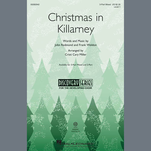 cover: Christmas In Killarney (arr. Cristi Cary Miller), John Redmond & Frank Weldon