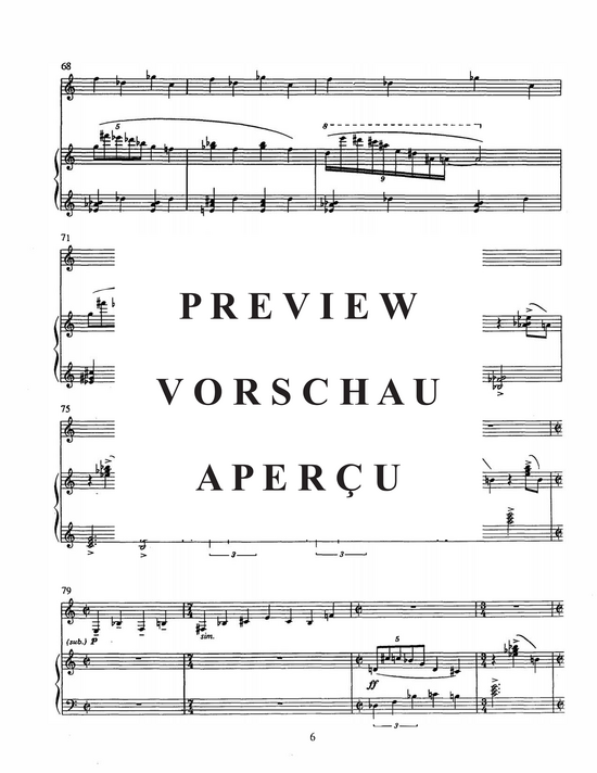 Product gallery: Page 8 of 18 Nightpiece , , (clarinet + piano)
