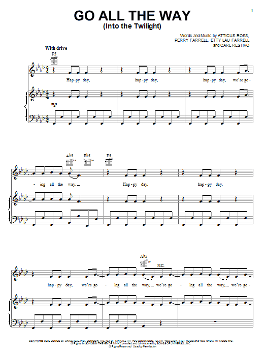 Produktbild zu: Go All The Way (Into The Twilight)