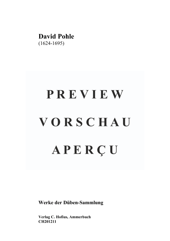 Produktgalerie: Seite 2 von 11 Te Sanctum Dominum - Concerto in Festo Trinitatis, , Gemischtes Ensemble SATTB, 2 Trompeten, 2 Violinen, 2 Violen, Fagott und BC