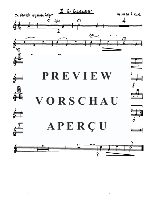 Produktgalerie: Seite 9 von 11 Medley, , Alphorn in F und Blechbläser Quartett