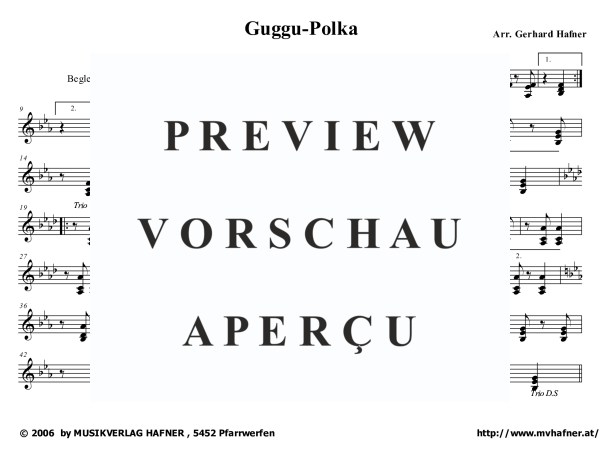 Product gallery: Page 9 of 11 Guggu-Polka, , (woodwind and brass)