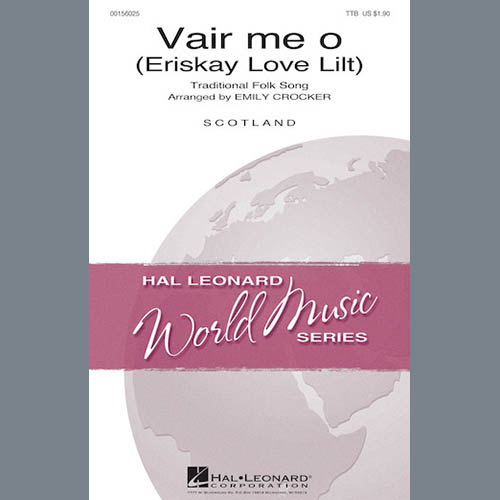 cover: Vair Me O (Eriskay Love Lilt), Emily Crocker