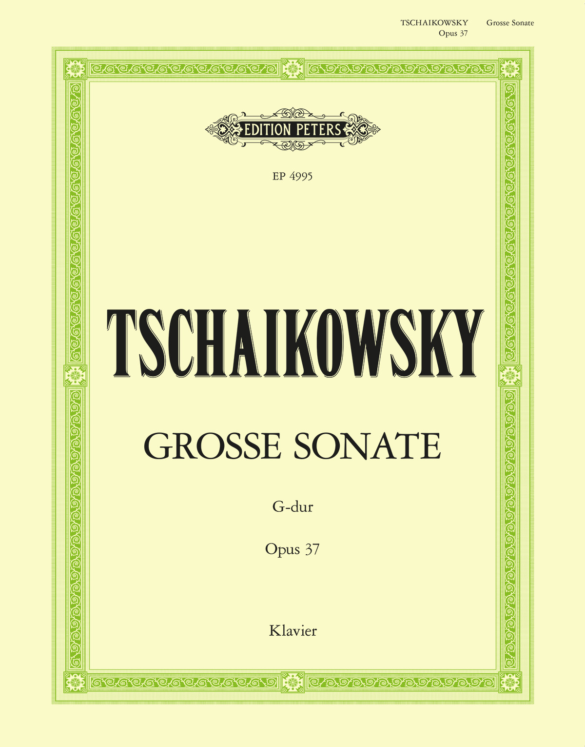 Produktbild zu: Sonata In G Op.37 (Grand Sonata)