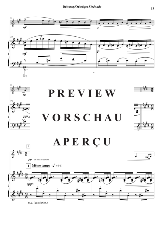 Product gallery: Page 14 of 21 Sérénade for violin and piano , , (violin + piano)