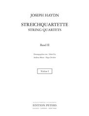 cover: String Quartets Complete Vol.2, Joseph Haydn
