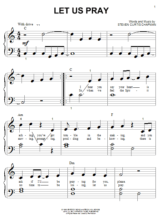 Produktbild zu: Let Us Pray
