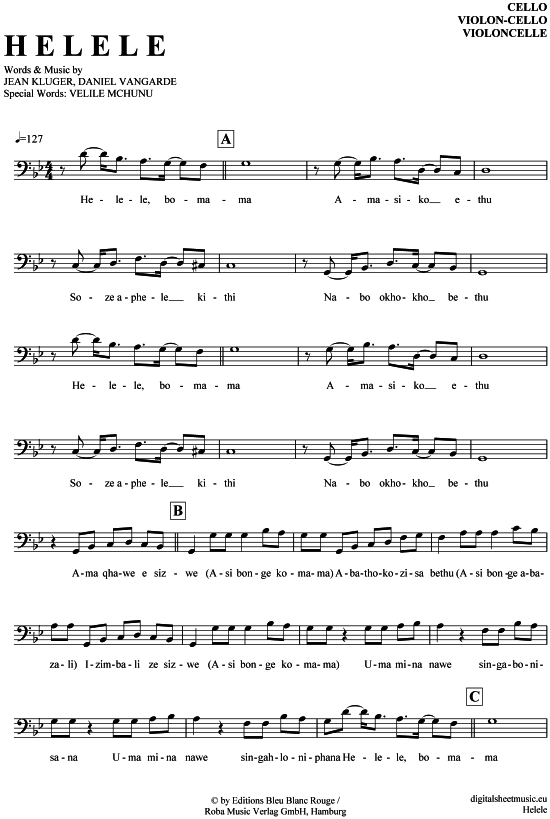 Produktgalerie: Seite 1 von 4 Helele , Velile & Safri Duo, (Violon-Cello)