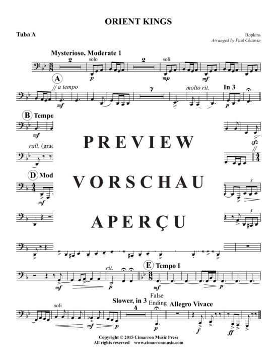 Produktgalerie: Seite 11 von 16 Orient Kings , , (Doppel Blechbläserquintett)