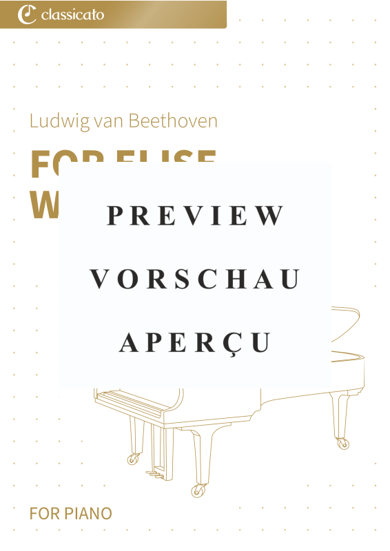 Produktgalerie: Seite 2 von 5 For Elise, WoO 59 - simplified version, , Klavier Solo