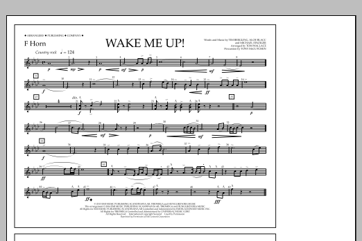 Produktbild zu:  Wake Me Up! - F Horn - Tom Wallace