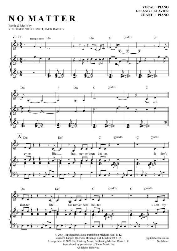 Produktbild zu: No MatterJack Radics