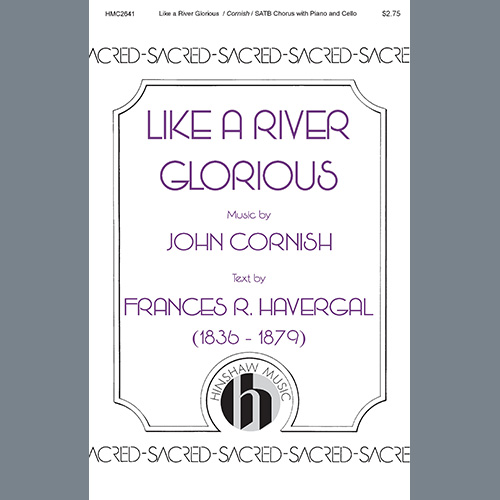 cover: Like A River Glorious, John Cornish