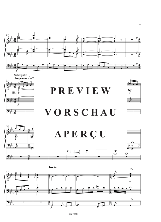 Product gallery: Page 8 of 16 Doxologie, 4 Sätze , , (Orgel Solo)