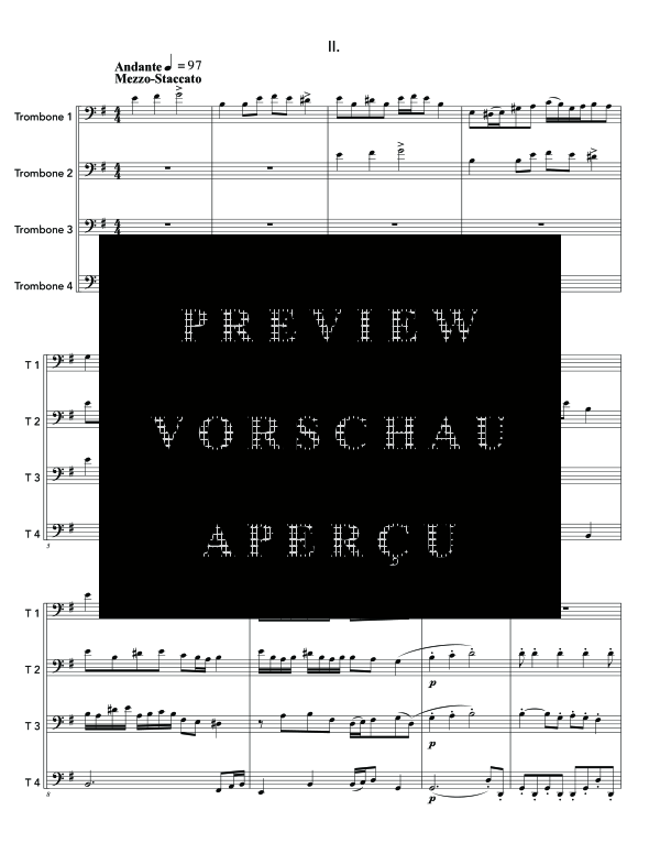 Product gallery: Page 7 of 11 Praelude and Fughetta, , (Quartet trombone)