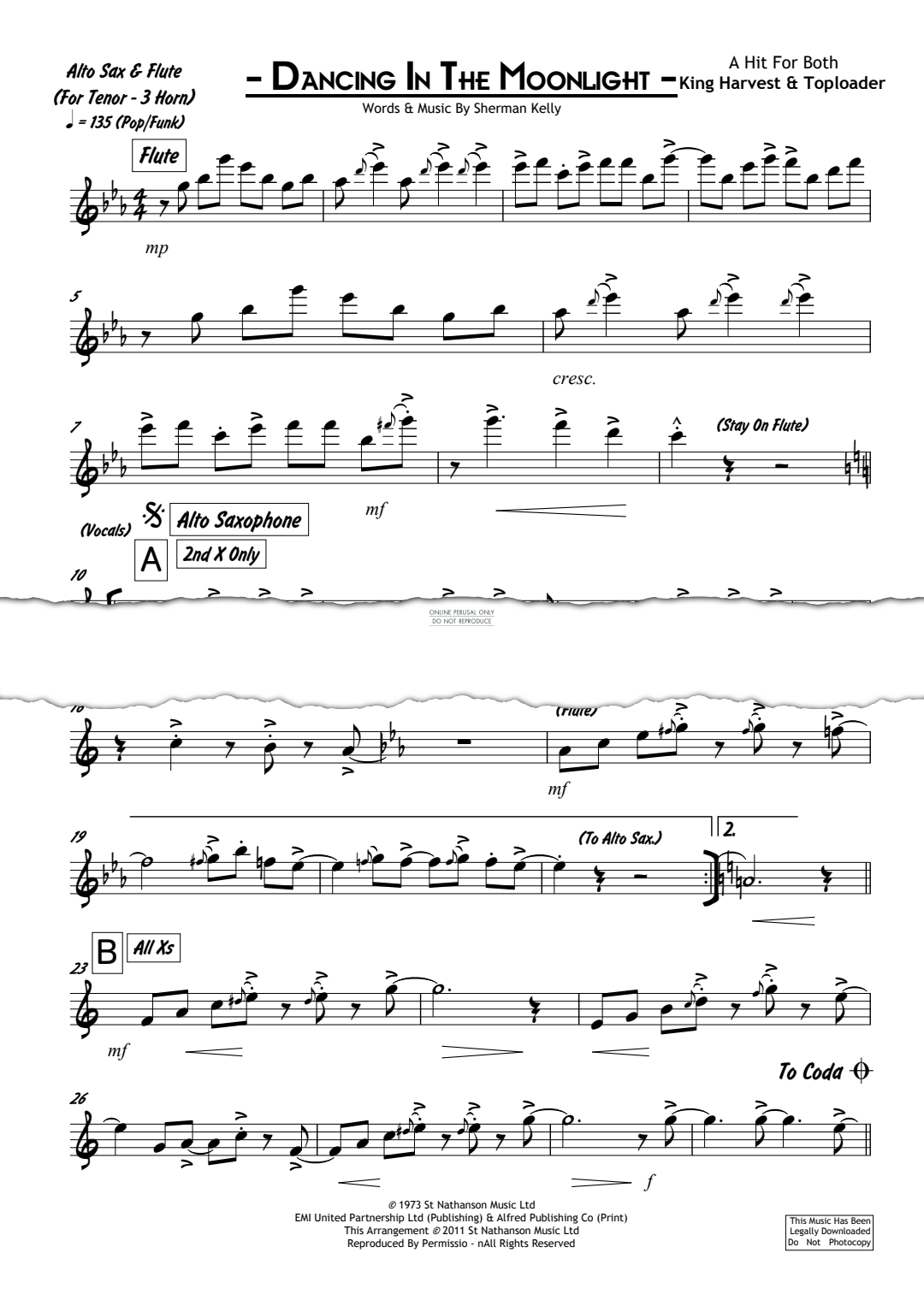 Product gallery: Page 1 of 1 Dancing In The Moonlight, Toploader