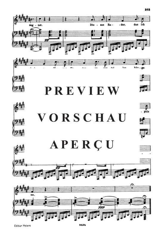 Product gallery: Page 3 of 3 Lied eines Schiffers an die Dioskuren D.360 in Fis-Dur, , Low Voice and Piano