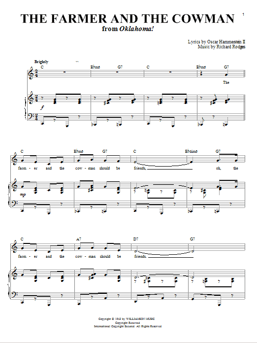 Produktbild zu: The Farmer And The Cowman (from Oklahoma!)