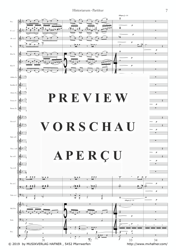 Product gallery: Page 11 of 11 Historiarum - 777 Jahre Markt Werfen, , (large wind orchestra)