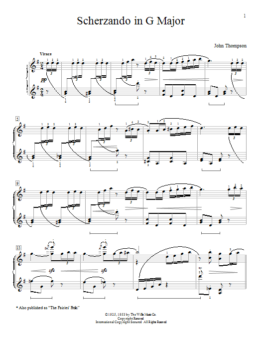 Produktbild zu: Scherzando In G Major