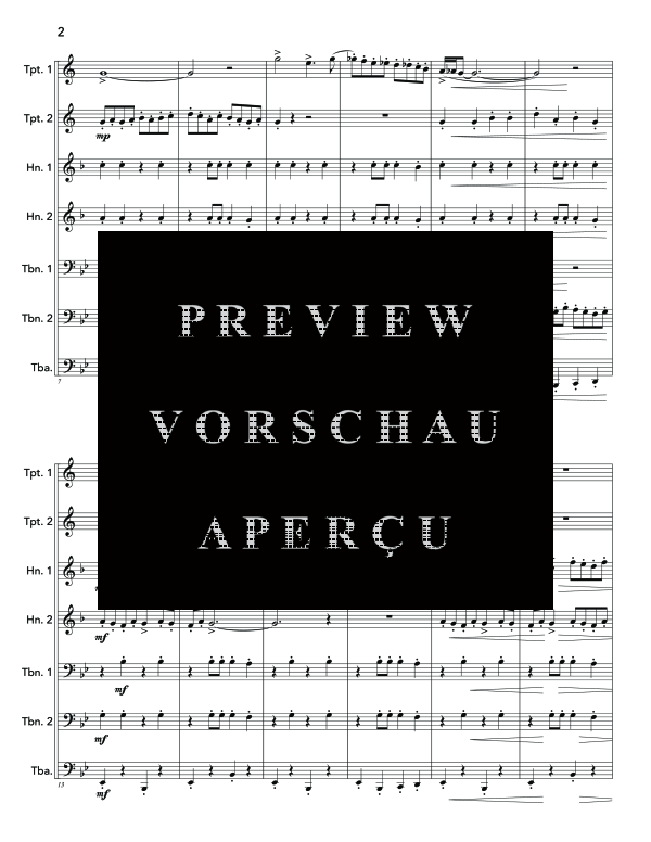 Produktgalerie: Seite 6 von 11 Circus Vignettes, , (Blechbläser Septett)