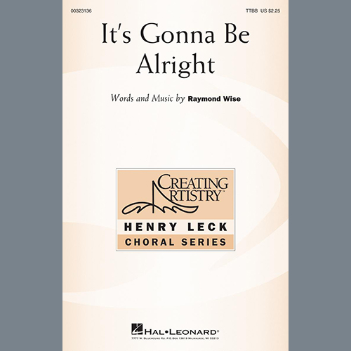 cover: It's Gonna Be Alright, Raymond Wise, Chor