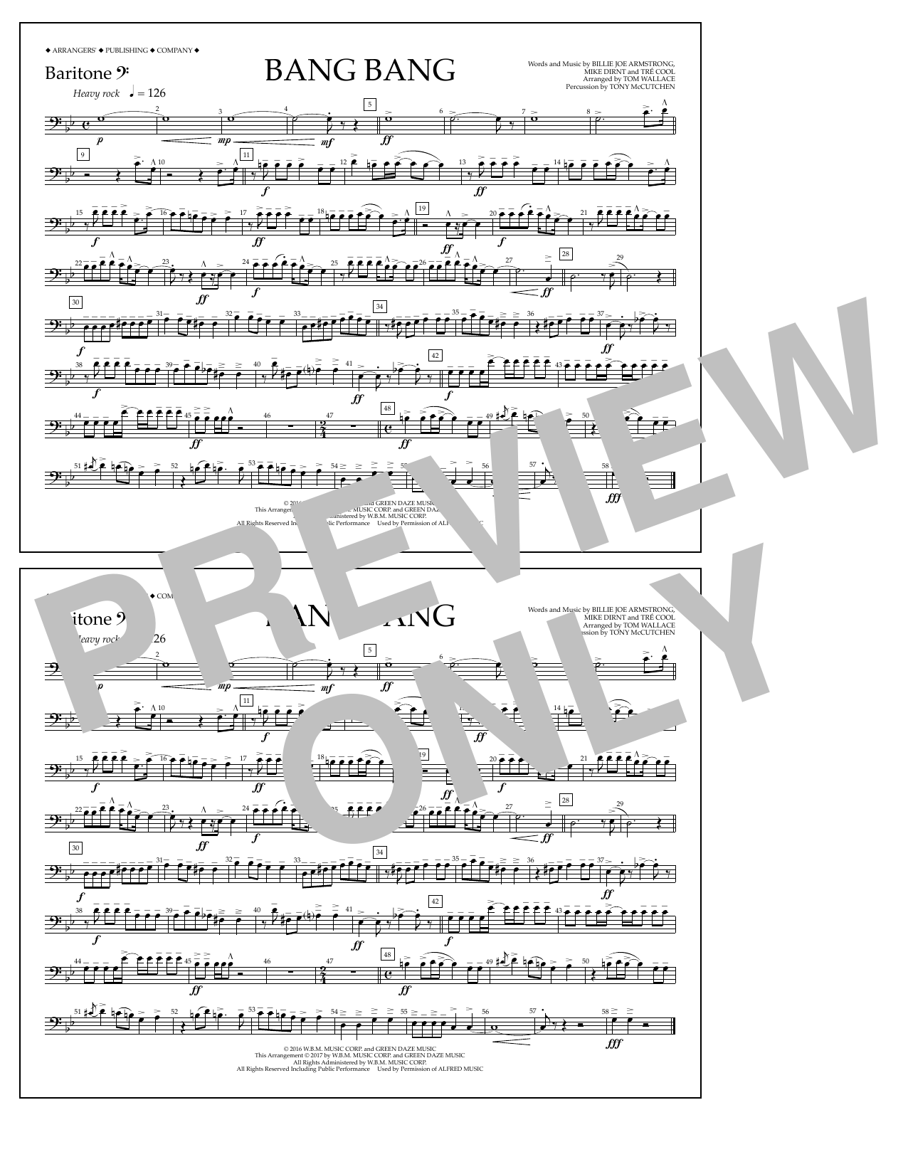 Product picture to: Bang Bang - Baritone B.C.