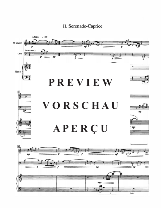 Product gallery: Page 19 of 21 Canticles , , (clarinet, cello and piano)