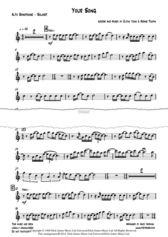 Produktgalerie: Seite 1 von 1 Your Song, John Elton, Ensemble