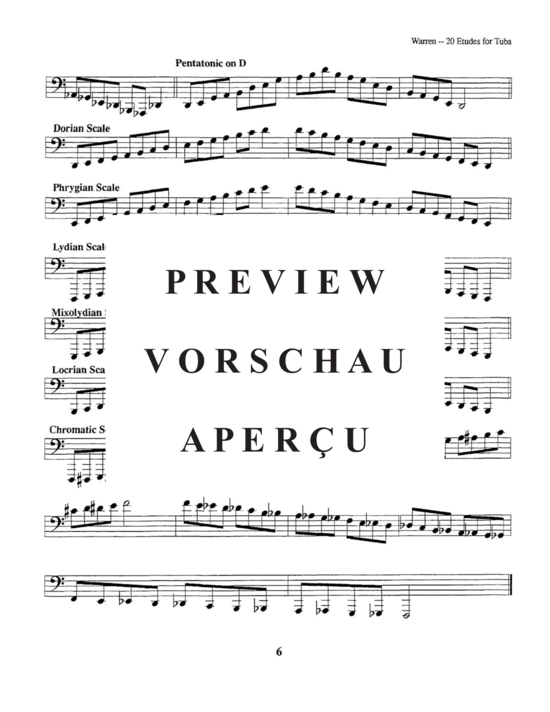 Product gallery: Page 14 of 21 Twenty Etudes and Four Duets , , (Tuba Solo)