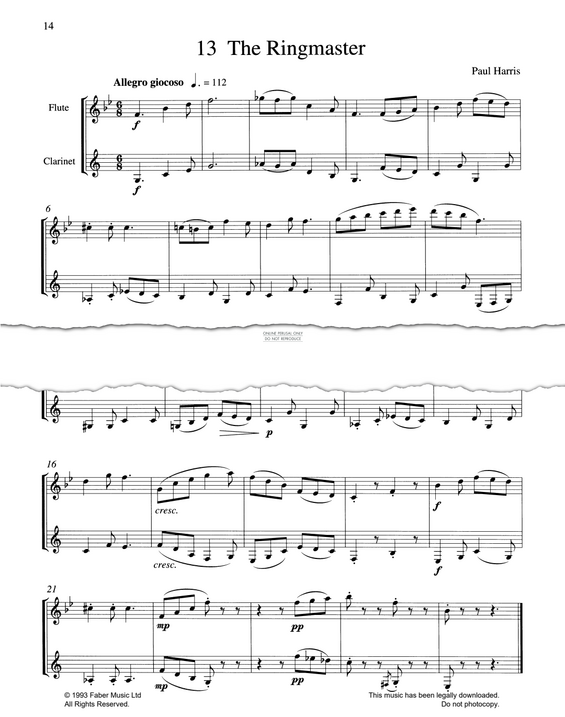 Product gallery: Page 1 of 1 The Ringmaster, Paul Harris