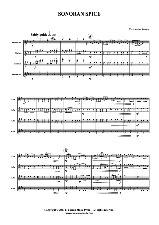 Product picture to: Sonoran Spice Christopher Warren