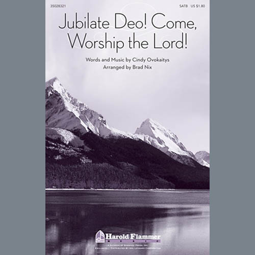 Product picture to: Jubilate Deo! Come Worship The Lord!