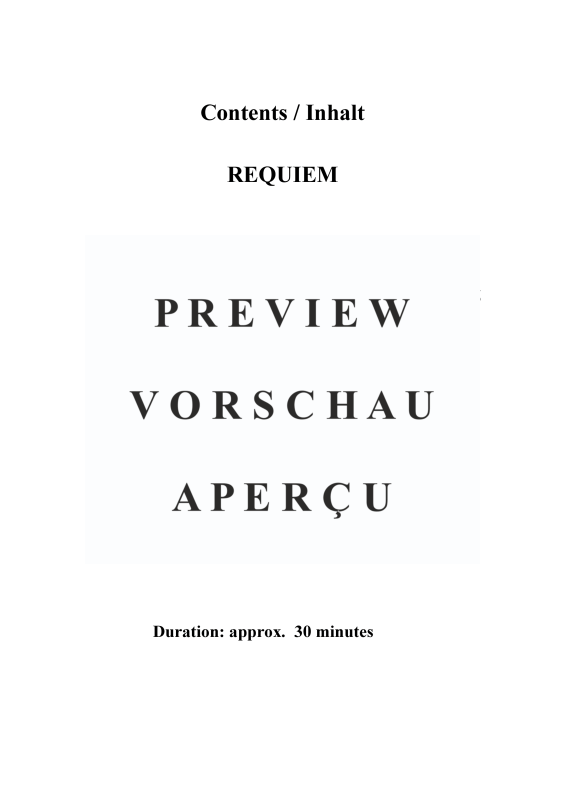 Produktgalerie: Seite 3 von 11 Requiem complete (7 movements), Inagawa, Akiko, Klavier Solo
